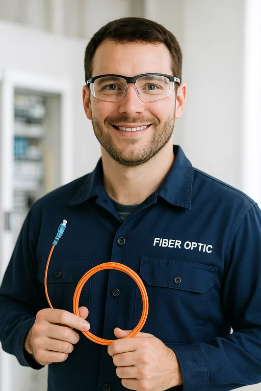 Photo de Julien Bernard, Technicien Fibre Senior